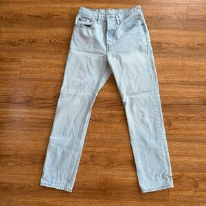 Levi's Women's Light Blue Straight Leg Jeans